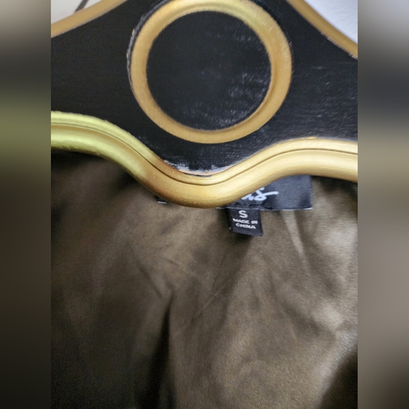 Lulu's Pull Me Close Olive Green Suede Button Up Midi Dress Size Small - Picture 11 of 13